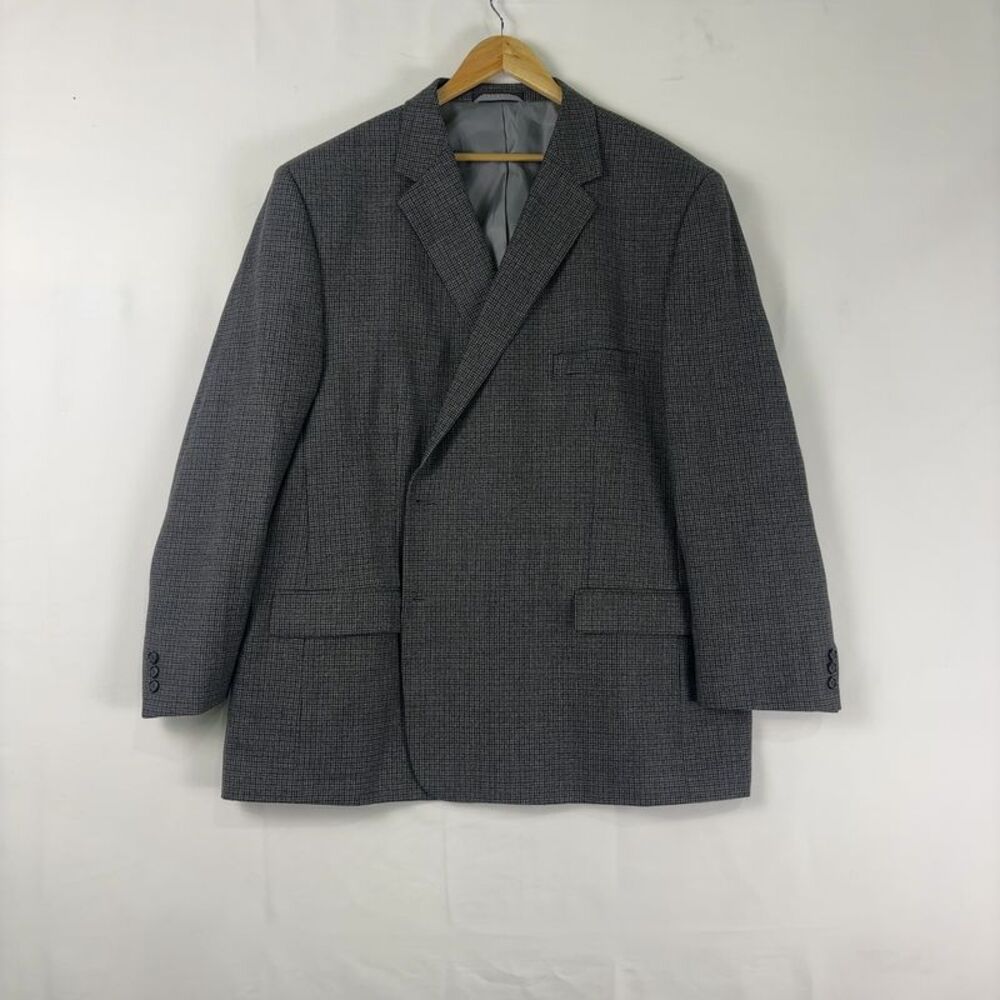 Francesco Fende Houndstooth Wool Blazer